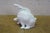 1930s Antique Art Deco Austrian Augarten Wien Porcelain Preening Rabbit Figurine 3.5" For Sale - Image 5 of 14
