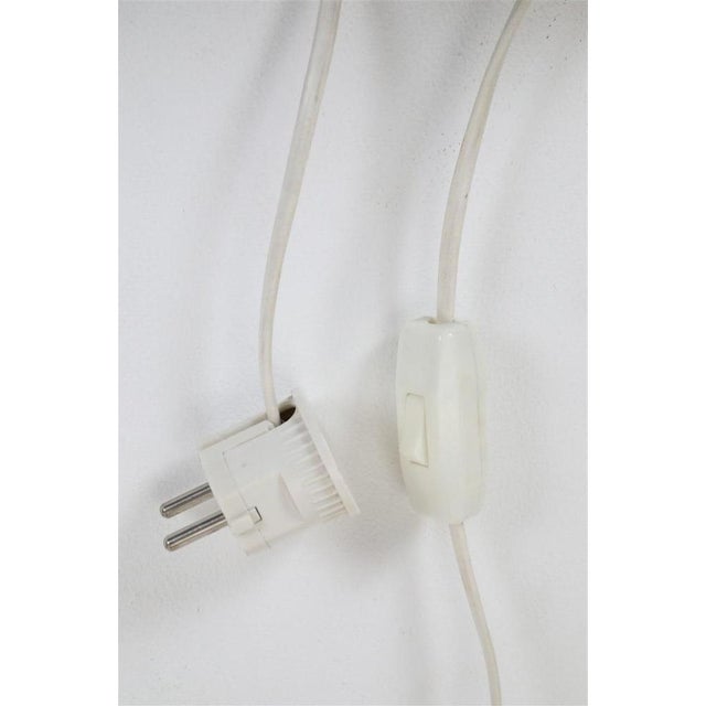 Red Vintage Danish Table Lamp from Lyskær Belysning, 1970s For Sale - Image 8 of 14