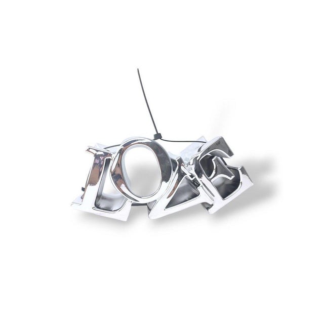 Contemporary Sagrasse, Squeeze Love Silver, 2024, Resin and Marble Powder For Sale - Image 3 of 6