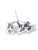 Contemporary Sagrasse, Squeeze Love Silver, 2024, Resin and Marble Powder For Sale - Image 3 of 6