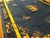 Wool Large Blue Floral Medallion Rectangle Hand Knotted Pile Antique 1930s Rug For Sale In New York - Image 6 of 8