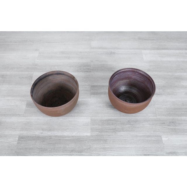 Ceramic Mid-Century Modern Earthgender Ceramic Planter by David Cressey & Robert Maxwell For Sale - Image 7 of 11