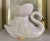 Hand Painted Glazed Italian Terra Cotta Swan Planter Jardiniere For Sale - Image 12 of 13
