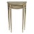 Chester Demilune Console Table, Beige For Sale