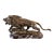 Large Antique French Bronze "Lion Rugissant" Bronze Sculpture by T. Cartier For Sale