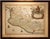 Antique Mexico Map from Blaeu, 1642 For Sale