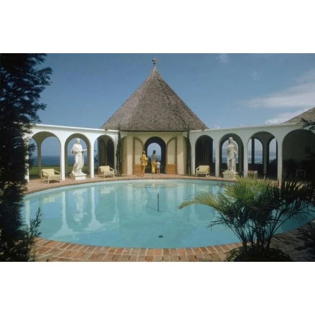 Jamaican Jewel 1970 by Slim Aarons Slim Aarons Limited Estate Edition The swimming pool at the Jamaican home of...