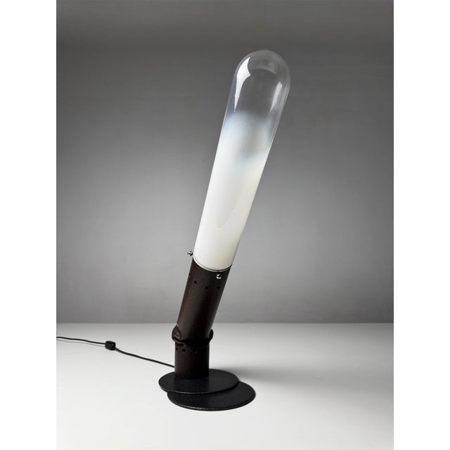 Vintage Italian Space Age Murano Glass Lamp by Carlo Nason, 1970s For Sale - Image 3 of 11
