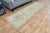 1970s Vintage Handmade Wool Cotton Turkish Beige Runner Rug For Sale In San Francisco - Image 6 of 11