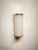Gold Brass Wall Light with Opal Glass, 1960s For Sale - Image 8 of 9