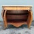 Mid 20th Century French Style Wood Inlaid Marble Top Bombe Sideboard For Sale - Image 5 of 11