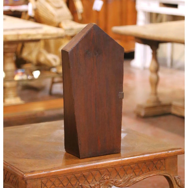 19th Century French Silvered Bronze Ostensoir Monstrance With Original Casing For Sale - Image 4 of 12