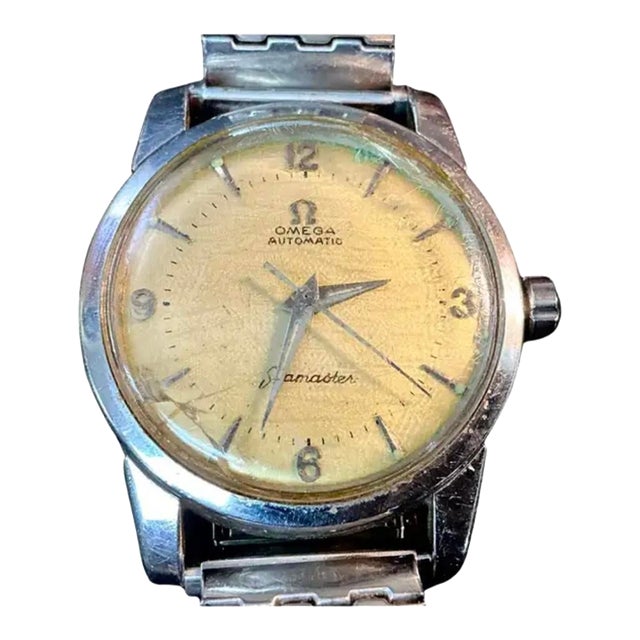 Mid 20th Century Omega Seamaster Automatic Men's Watch For Sale