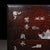 1980s Dark Hardwood Storage Chest, Mother-of-Pearl Shell Inlay, Mandarin Ducks & Deer, Chinoiserie Decorative Treasure Box ## Dimensions For Sale - Image 5 of 10