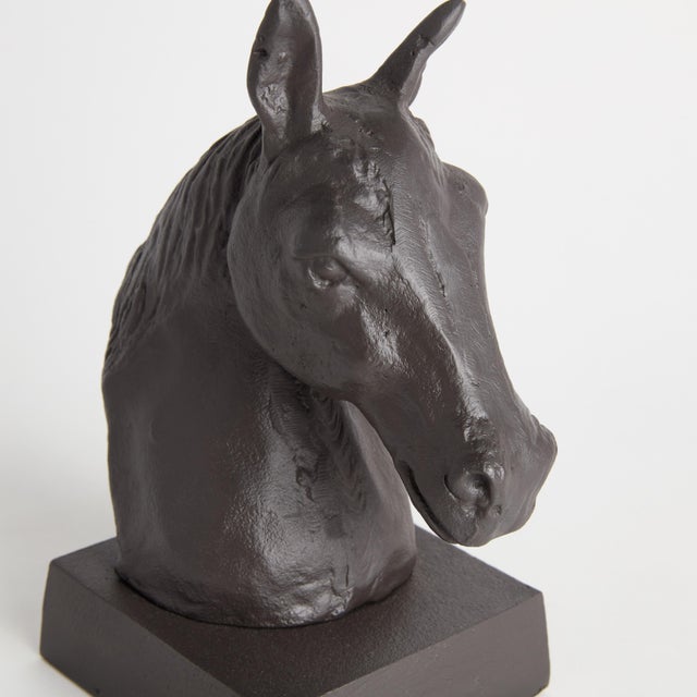 Modern Horse Head Sculpture For Sale - Image 3 of 3