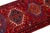 3 X 11 Handmade Vintage Persian Wool Runner in Red With TRibal Design For Sale - Image 4 of 8