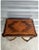 2000 - 2009 19th-Century French Louis XVI-Style Marquetry Game Table With Brass Ormolu Trim For Sale - Image 5 of 12