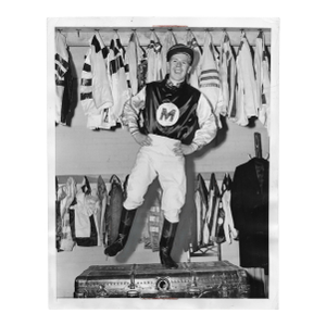 1944 Jockey Equestrian Photograph