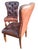 Animal Skin 1990s 5 Ralph Lauren Style Chesterfield Leather Chairs. For Sale - Image 7 of 11