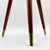 1950s Vintage Italian Tripod Table with Mosaic Laminate Top, 1950s For Sale - Image 5 of 16