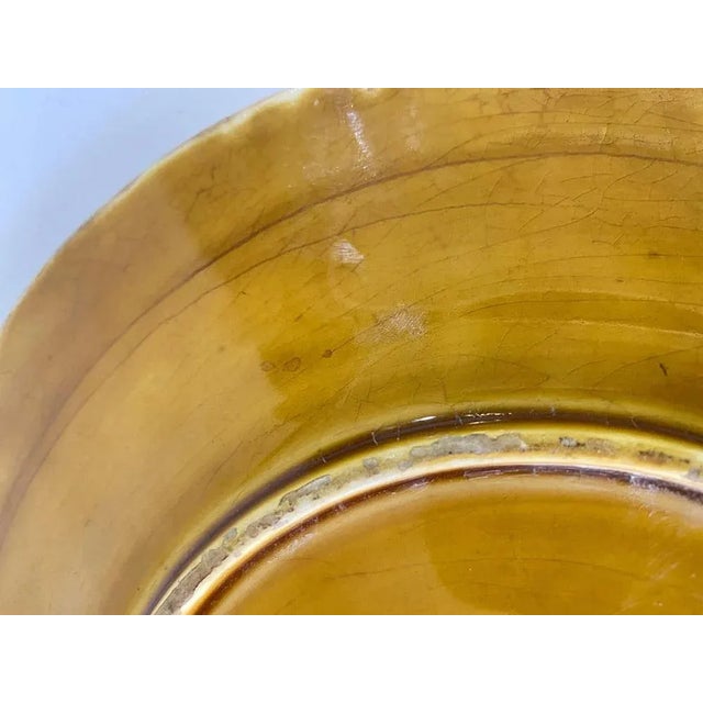 Faience Majolica Plate by Sarreguemines, 19th Century, France For Sale - Image 5 of 9