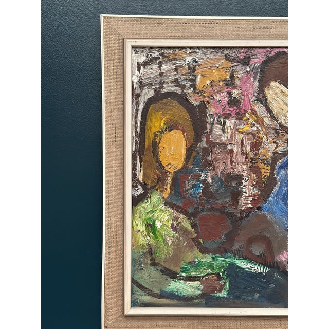 Gösta Falck, Girls in Interior, 1960s, Oil on Canvas, Framed For Sale - Image 6 of 18