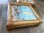 Wood Oil Coastal Paintings in Thick Bamboo Frames. Pair For Sale - Image 7 of 12