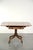 19th Century Antique English Drop-Leaf Side Table with Brass Details For Sale - Image 4 of 15