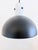 One pendant lamp from the 1970s or 80s. White glass, black lacquered metal. Good used condition. Some scratches on the...