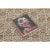 Camel Contemporary Block Print Floral Wool Runner by Rug & Kilim, India For Sale - Image 8 of 9