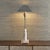 Travertine/Bronze Lamp For Sale - Image 4 of 7