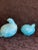 Hand Painted Porcelain Quail Birds- a Pair For Sale - Image 4 of 9