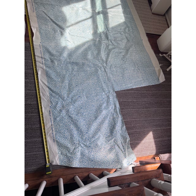 China Seas China Seas Quadrille Nitik II Laminated Fabric 5yds For Sale - Image 4 of 4