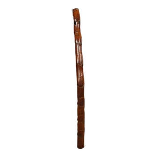 Mid 19th Century Buddha Belly Bamboo Pipe For Sale