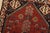 Shiraz Rug 3’4” X 5’7” Red Wool Vintage Tribal Hand-Knotted Oriental Carpet For Sale In Philadelphia - Image 6 of 13