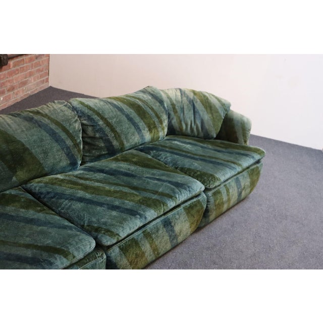 Italian Modern Three-Seat "Confidential" Sofa by Alberto Rosselli for Saporiti For Sale - Image 11 of 12