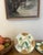 Late 19th Century French Majolica Bird & Berries Plate C. 1890's For Sale - Image 5 of 8