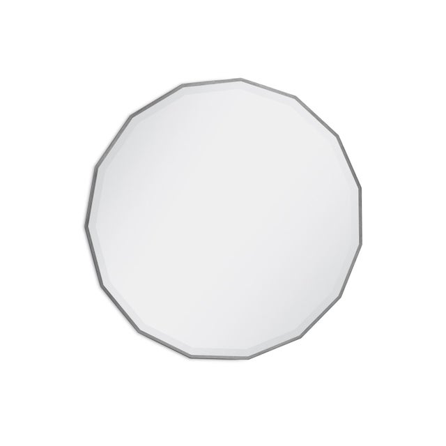 2020s Regina Andrew Tarquin Geometric Round Mirror, Small For Sale - Image 5 of 5
