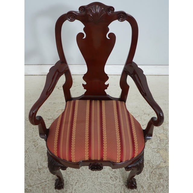 Age: Approx. 25 Years Old Details: Winterthur Philadelphia Queen Anne Chairs Solid Cherry & Mahogany Construction Shapley...