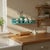 Vintage Teal Wood Wall Shelf-Cottage-Farmhouse Display-Bathroom-Kitchen-Coastal For Sale - Image 10 of 11