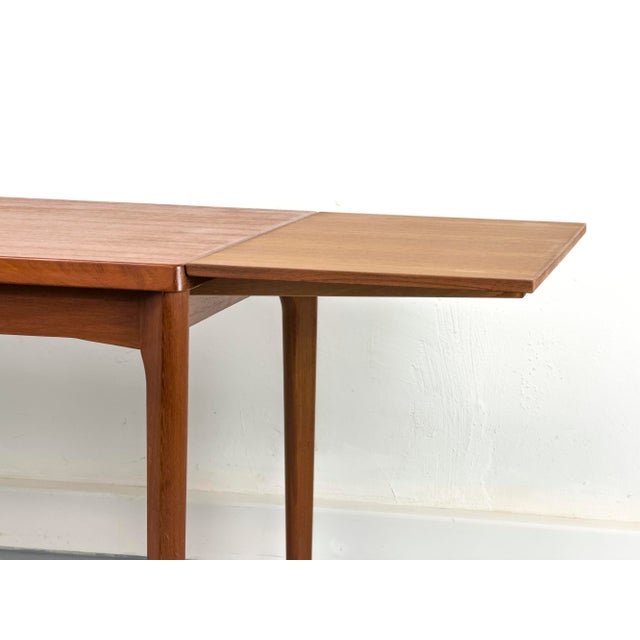 Teak Dining Table by Henning Kjaernulf for Vejle Møbelfabrik, 1960s For Sale - Image 14 of 18