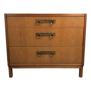 Vintage Three Drawer Dresser by Drexel Furniture For Sale