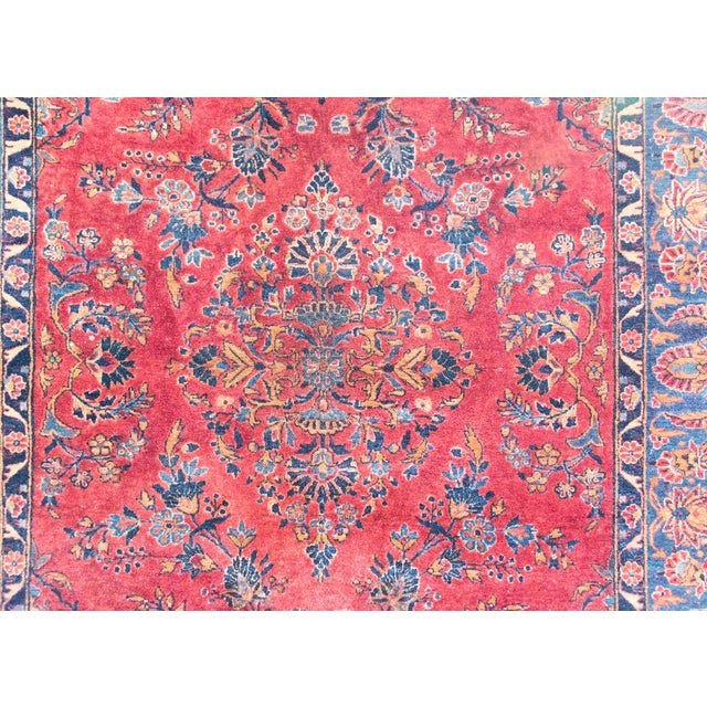Early 20th Century Persian Kashan Rug For Sale - Image 12 of 17