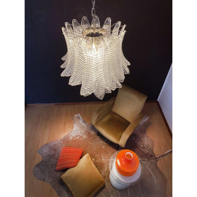 Italian Murano Glass Chandelier, 1972 For Sale - Image 14 of 18