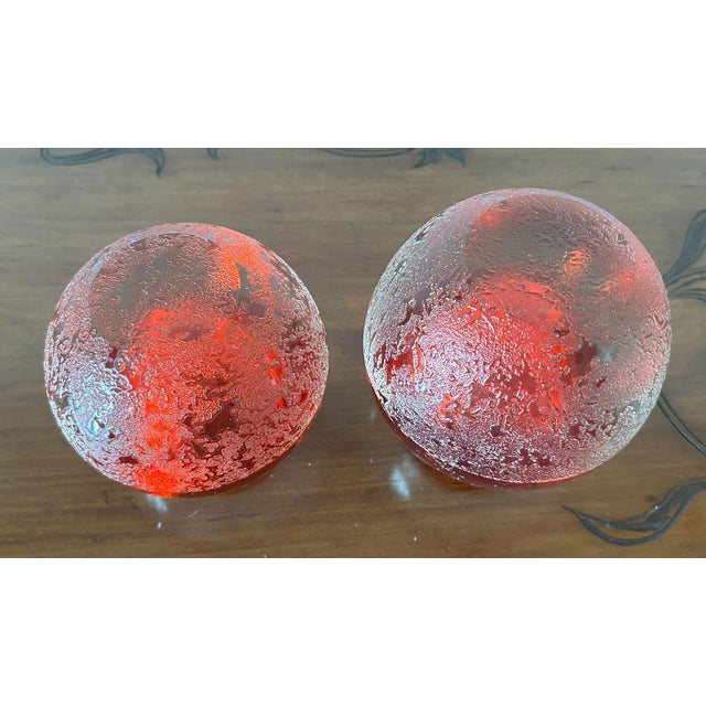 1950s Vases in Glass from Seguso Vetri Darte, 1950s, Set of 2 For Sale - Image 5 of 8