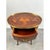 French Baroque Revival Style Oval Marquetry Side or End Table With Ormolu Accent For Sale - Image 16 of 16