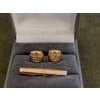 Rare Vintage Christian Dior Gold Plate Cufflinks Circa 1990 In Original Case For Sale - Image 10 of 18