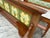 Art Nouveau Antique Vanity Cabinet With Marble Top and Decorative Tiles For Sale - Image 3 of 7
