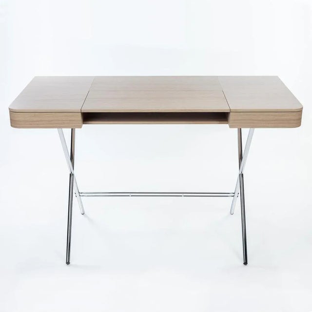 Cosimo Desk with Natural Oak Veneer Top by Marco Zanuso Jr. for Adentro, 2023 For Sale - Image 8 of 8