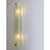 Contemporary Modern Green Graniglia ”Canalina" Murano Glass Wall Sconce-Set of Two For Sale - Image 4 of 6